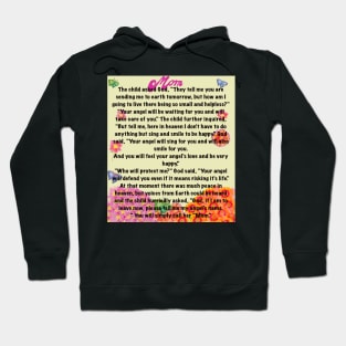 The best Mother’s Day gifts 2022, You will simply call her mom Beautiful poem about motherhood yellow background Hoodie